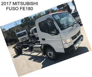 2017 MITSUBISHI FUSO FE180