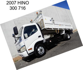 2007 HINO 300 716