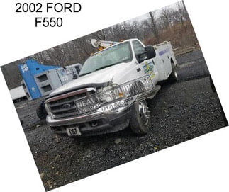 2002 FORD F550