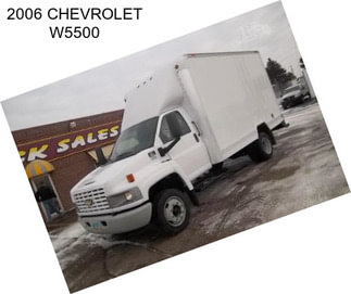 2006 CHEVROLET W5500