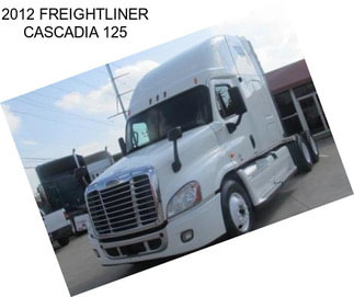 2012 FREIGHTLINER CASCADIA 125