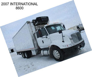 2007 INTERNATIONAL 8600