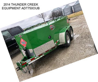 2014 THUNDER CREEK EQUIPMENT ADT750OUB