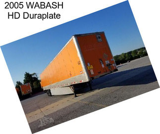 2005 WABASH HD Duraplate