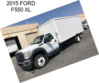 2015 FORD F550 XL