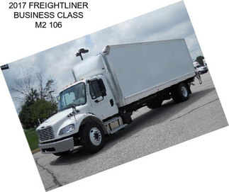 2017 FREIGHTLINER BUSINESS CLASS M2 106