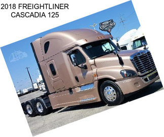 2018 FREIGHTLINER CASCADIA 125