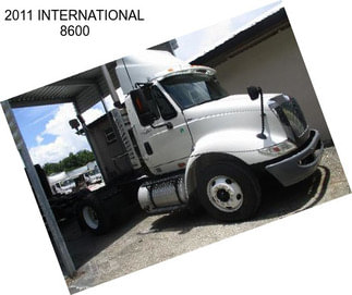 2011 INTERNATIONAL 8600