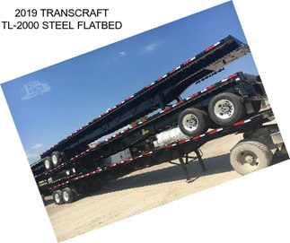 2019 TRANSCRAFT TL-2000 STEEL FLATBED