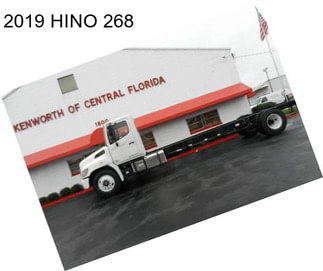 2019 HINO 268