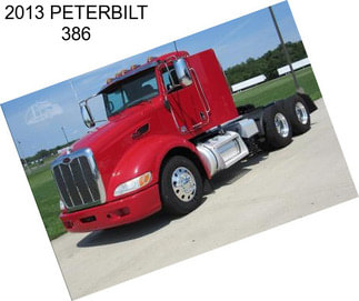 2013 PETERBILT 386