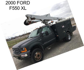 2000 FORD F550 XL