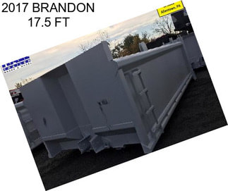 2017 BRANDON 17.5 FT