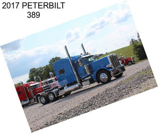 2017 PETERBILT 389