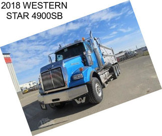 2018 WESTERN STAR 4900SB