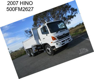 2007 HINO 500FM2627