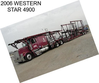 2006 WESTERN STAR 4900