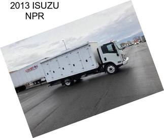 2013 ISUZU NPR