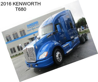 2016 KENWORTH T680