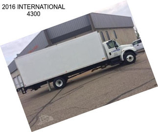 2016 INTERNATIONAL 4300