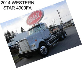 2014 WESTERN STAR 4900FA