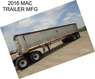 2016 MAC TRAILER MFG