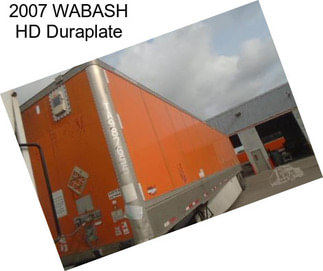 2007 WABASH HD Duraplate