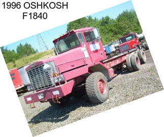 1996 OSHKOSH F1840