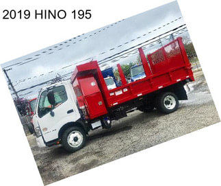 2019 HINO 195