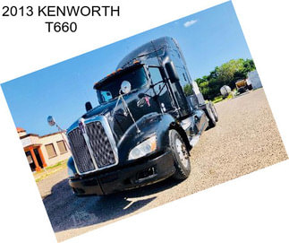 2013 KENWORTH T660