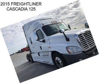 2015 FREIGHTLINER CASCADIA 125