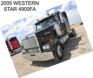 2005 WESTERN STAR 4900FA