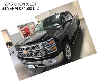 2015 CHEVROLET SILVERADO 1500 LTZ