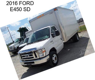 2016 FORD E450 SD