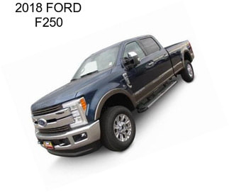 2018 FORD F250