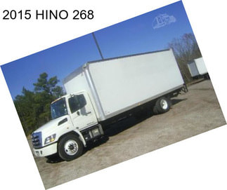 2015 HINO 268