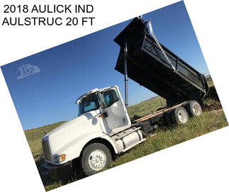 2018 AULICK IND AULSTRUC 20 FT