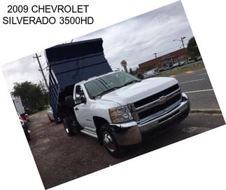 2009 CHEVROLET SILVERADO 3500HD