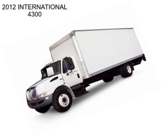 2012 INTERNATIONAL 4300