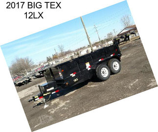 2017 BIG TEX 12LX