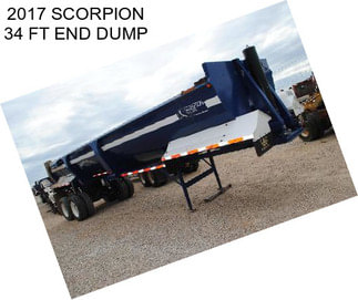 2017 SCORPION 34 FT END DUMP