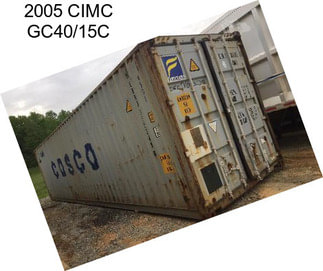 2005 CIMC GC40/15C