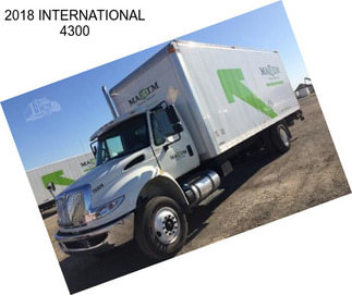 2018 INTERNATIONAL 4300