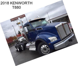 2018 KENWORTH T880