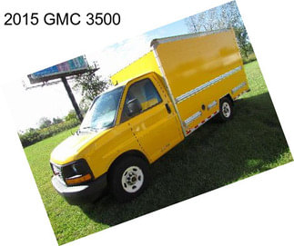 2015 GMC 3500