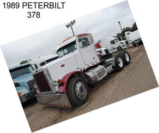 1989 PETERBILT 378