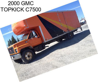 2000 GMC TOPKICK C7500