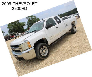 2009 CHEVROLET 2500HD