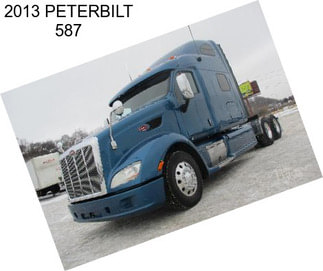 2013 PETERBILT 587