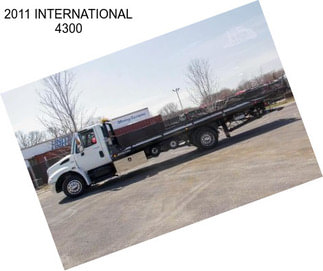 2011 INTERNATIONAL 4300